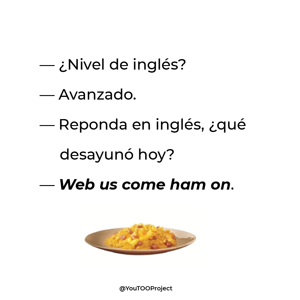 Chiste Malo Inglés